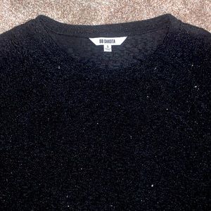 BB Dakota black sparkle top